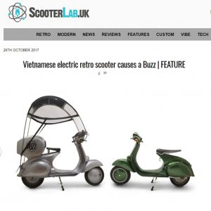 Feature Scooter Lab UK Magazine 26th October 2017