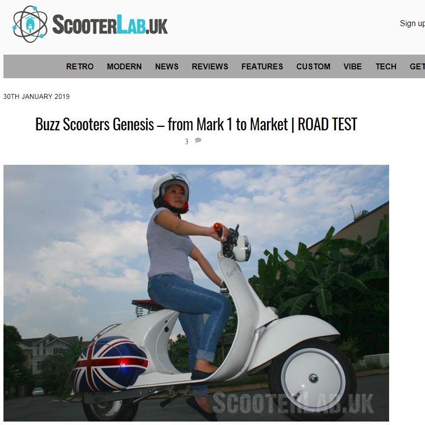 Scooter Lab UK 30th January 2019
